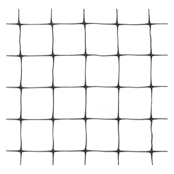 100' L x 7' H Tenax Crop and Garden Bird Protection Netting - Black