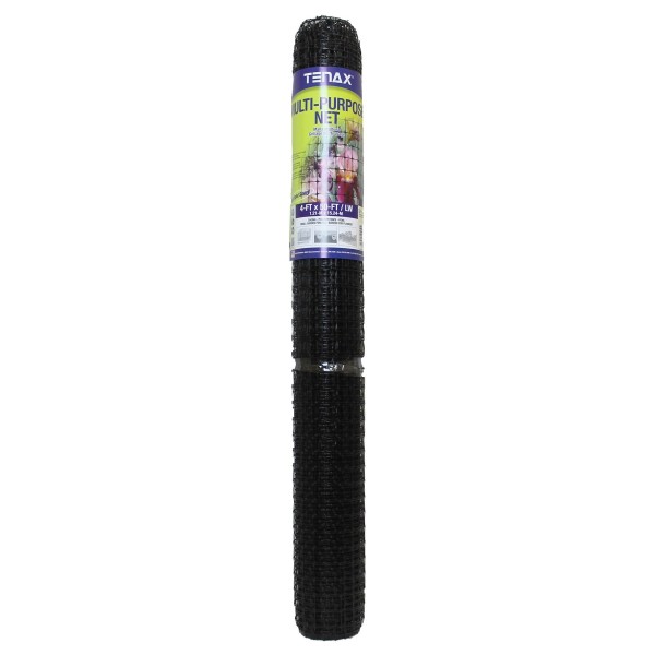 50' L x 4' H Tenax Multipurpose Fencing - Black