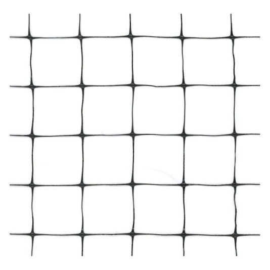 28' L x 28' H Tenax Crop and Garden Bird Protection Netting - Black (Case of 12)