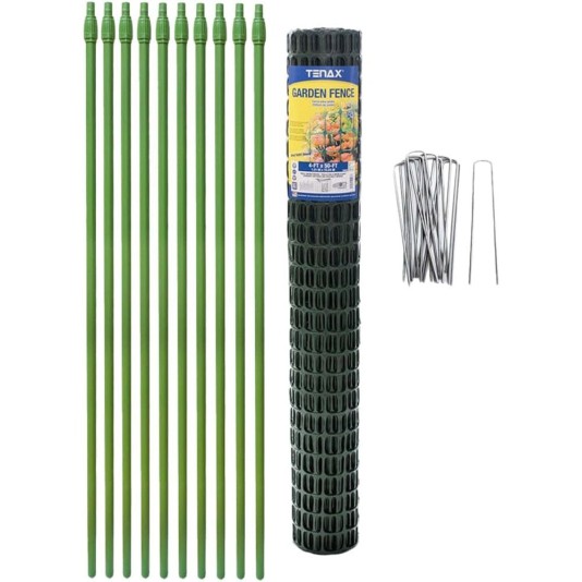 Tenax DIY Garden Fence Kit Garden Fence 4' x 50' - 2A230072 (Fence)