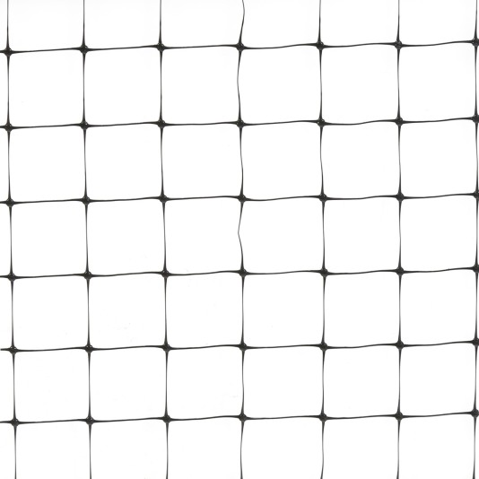 75' L x 14' H Tenax Crop and Garden Bird Protection Netting - Black (Case of 12)