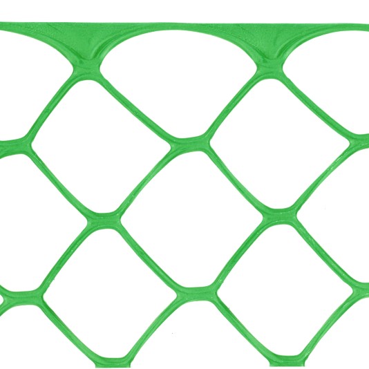 100' L x 4' H Tenax Guardian LW Construction Warning Barrier - Green