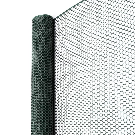 50' L x 4' H Tenax Poultry Netting and Fencing - Green
