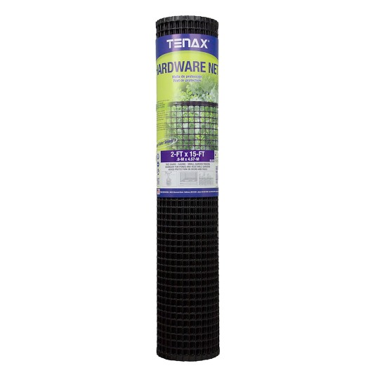 Tenax Hardware Net 2' x 15' Black 62073079