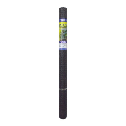 100' L x 7' H Tenax Plant and Pond Aquaculture Netting - Black