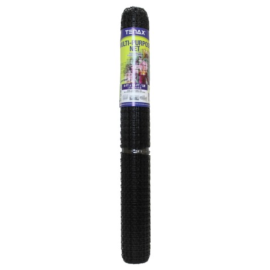 50' L x 4' H Tenax Multipurpose Fencing - Black