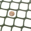 Tenax Sentry Secura Safety Fence 4' X 50' Green 64010306 (Penny Shown For Scale)