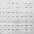 Tenax Hortonova Trellis Net FA 4' x 16' White 2A150058 (Grid Shown For Scale)