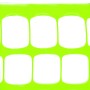Tenax Fluorescent Yellow Guardian Warning Safety Barrier HD 4' X 50' (1.75" X 1.75") (2A250074)