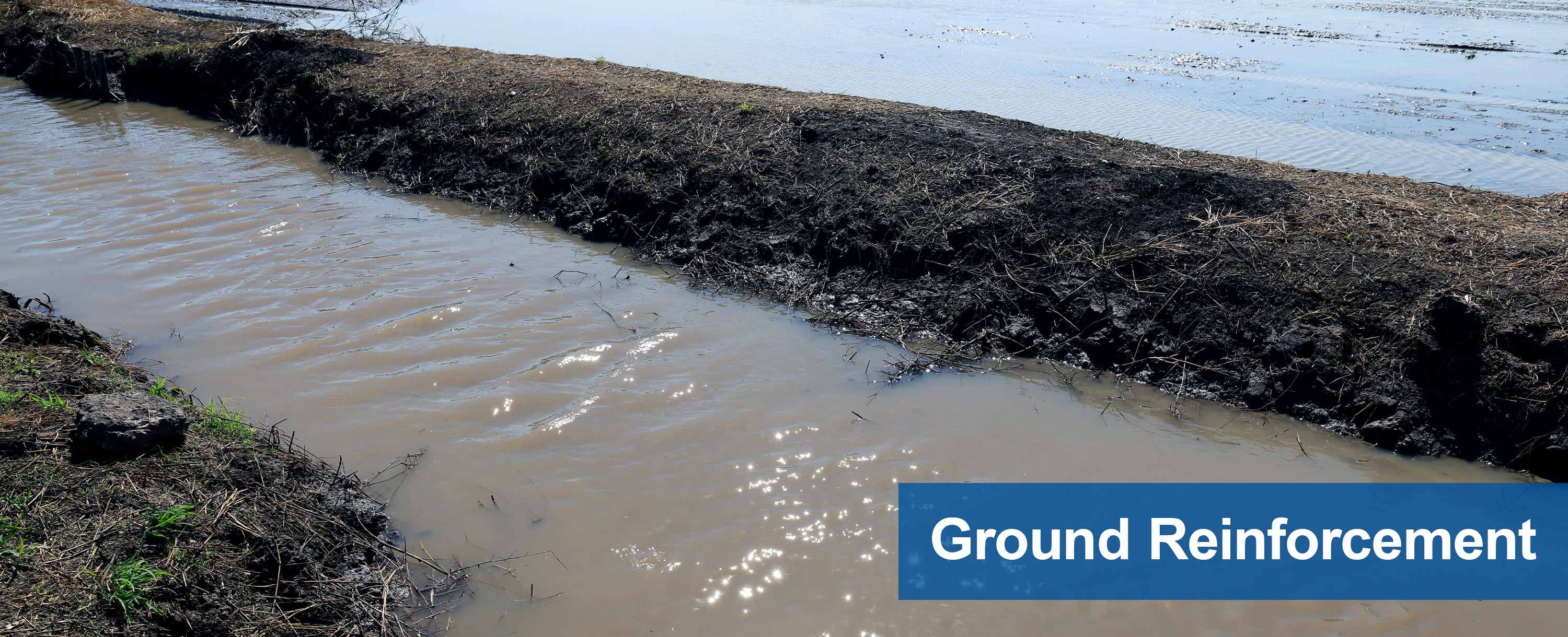 ground reinforcement for erosion control